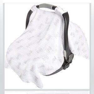 aden + anais Elephant Muslin Car Seat Canopy